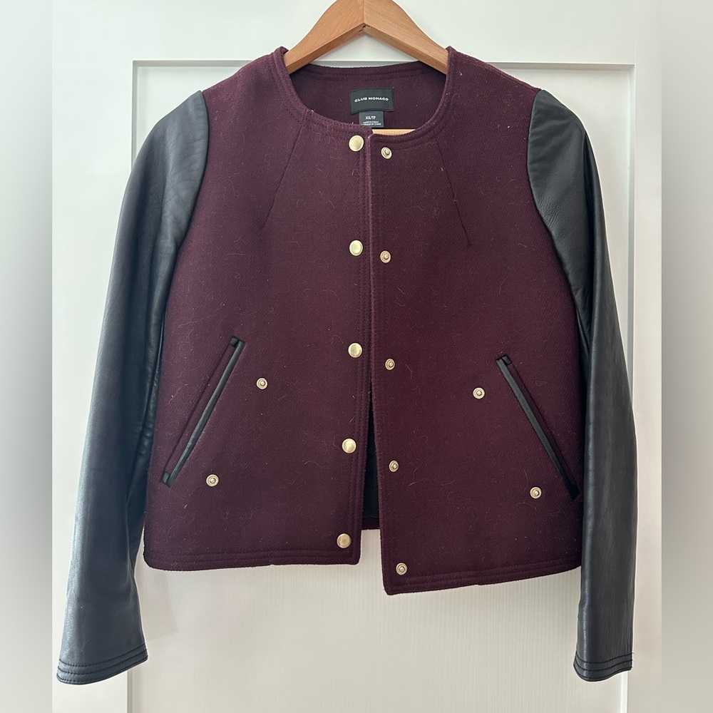 Club Monaco Bomber Jacket xs